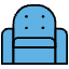 Armchair Emoji from OpenMoji Set
