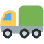 Articulated Lorry Emoji from Twemoji Set