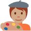 Artist Medium Skin Tone Emoji from Twemoji Set