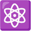 Atom Symbol Emoji from Noto Emoji Set