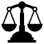 Balance Scale Emoji from EmojiTwo Black Set