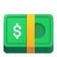 Dollar Banknote Color Emoji from Fluent Emoji Color Set