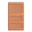 Door Color Emoji from Fluent Emoji Color Set