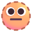 Dotted Line Face Color Emoji from Fluent Emoji Color Set