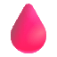 Drop Of Blood Color Emoji from Fluent Emoji Color Set