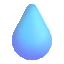 Droplet Color Emoji from Fluent Emoji Color Set