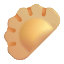 Dumpling Color Emoji from Fluent Emoji Color Set