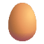 Egg Color Emoji from Fluent Emoji Color Set