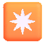 Eight Pointed Star Color Emoji from Fluent Emoji Color Set