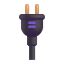 Electric Plug Color Emoji from Fluent Emoji Color Set