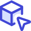 3d Cube Cursor Icon from Core Duo Set