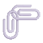 Linked Paperclips Color Emoji from Fluent Emoji Color Set
