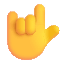 Love You Gesture Color Default Emoji from Fluent Emoji Color Set