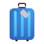 Luggage Color Emoji from Fluent Emoji Color Set