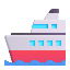 Ship Color Emoji from Fluent Emoji Color Set