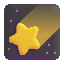 Shooting Star Color Emoji from Fluent Emoji Color Set