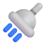 Shower Color Emoji from Fluent Emoji Color Set
