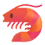 Shrimp Color Emoji from Fluent Emoji Color Set