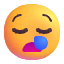 Sleepy Face Color Emoji from Fluent Emoji Color Set