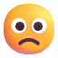 Slightly Frowning Face Color Emoji from Fluent Emoji Color Set