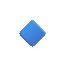 Small Blue Diamond Color Emoji from Fluent Emoji Color Set