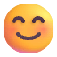 Smiling Face With Smiling Eyes Color Emoji from Fluent Emoji Color Set