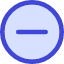 Subtract Circle Icon from Core Duo Set