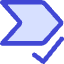Tag Label Check Select Shevron Icon from Core Duo Set