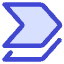 Tags Labels Multiple Shevron Icon from Core Duo Set
