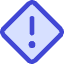 Warning Diamond Icon from Core Duo Set