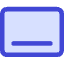 Align Bottom Horizontal Icon from Core Duo Set