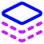 Bring To Front Icon from Core Neon Set