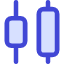 Distribute Center Horizontal Icon from Core Duo Set