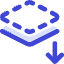 Send Backward Icon from Core Duo Set