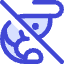 No Crustaceans Icon from Core Duo Set