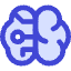 Artificial Intelligence Brain Icon from Core Duo Set