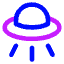 Ufo Icon from Core Neon Set