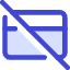 Credit Card Disable Icon from Core Duo Set