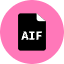 Aif File Icon from Kameleon Pop Set