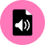 Audio File Icon from Kameleon Pop Set