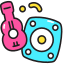 Guitar Amplifier Icon from Stickies Colors - Free Set