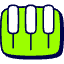 Instruments Piano Icon from Stickies Duo - Free Set