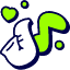 Jazz Lover Icon from Stickies Duo Set