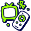 Smart Tv Icon from Stickies Duo - Free Set