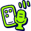 Voice Recording Icon from Stickies Duo Set