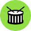 Drum Icon from Kameleon Pop Set