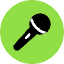 Microphone Icon from Kameleon Pop Set