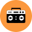 Radio 4 Icon from Kameleon Pop Set