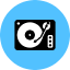 Record Player Icon from Kameleon Pop Set