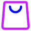 Shopping Bag Icon from Core Neon Set